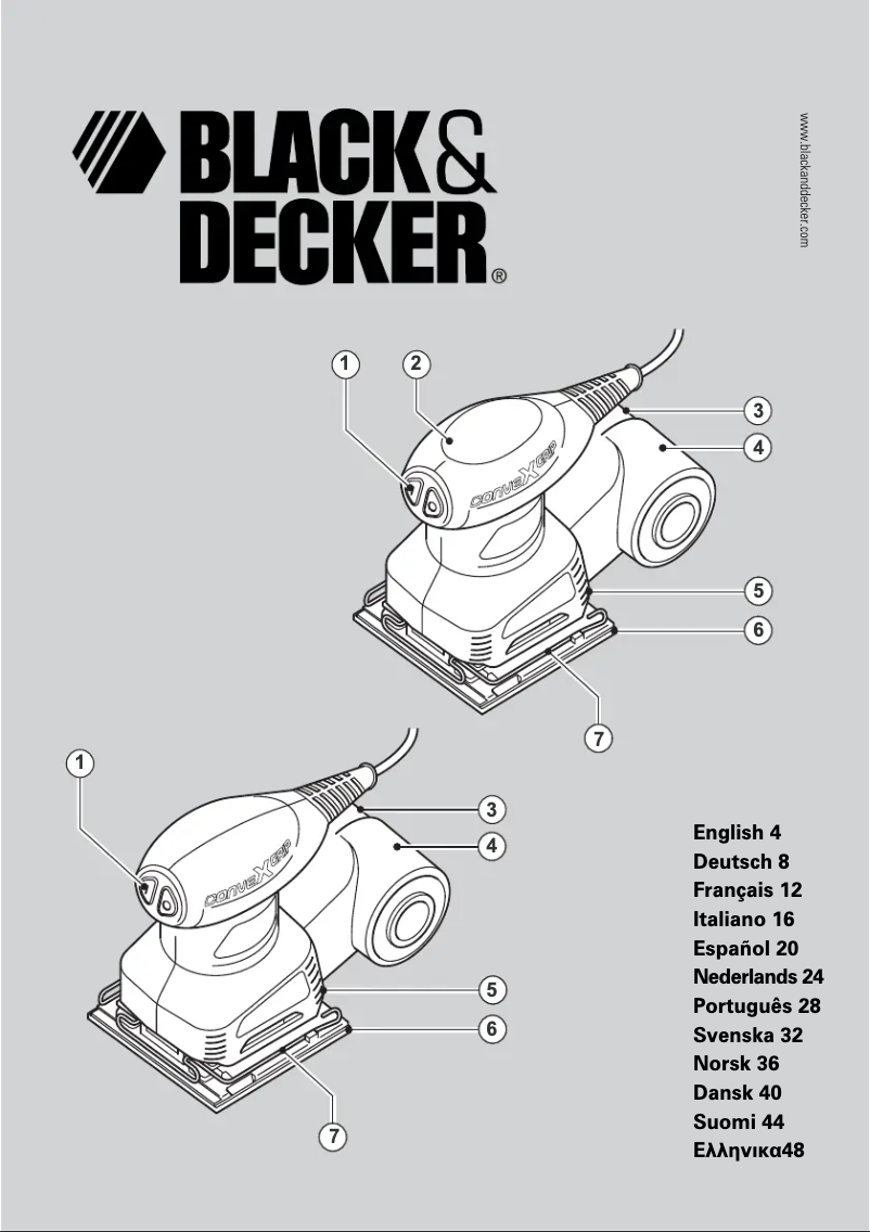 Page n°1 - Manuel utilisateur Black & Decker KA171L