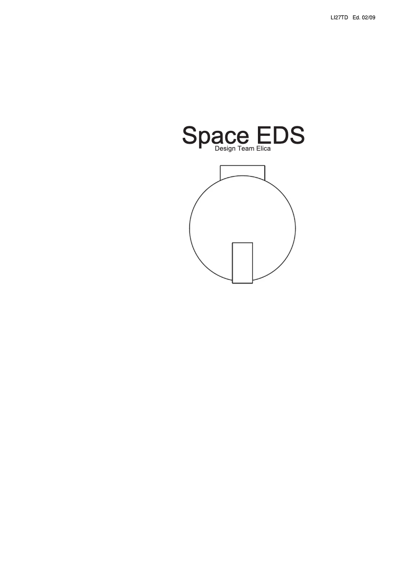 Page n°1 - Manuel utilisateur Elica SPACE EDS DIGITAL R WH/A/78