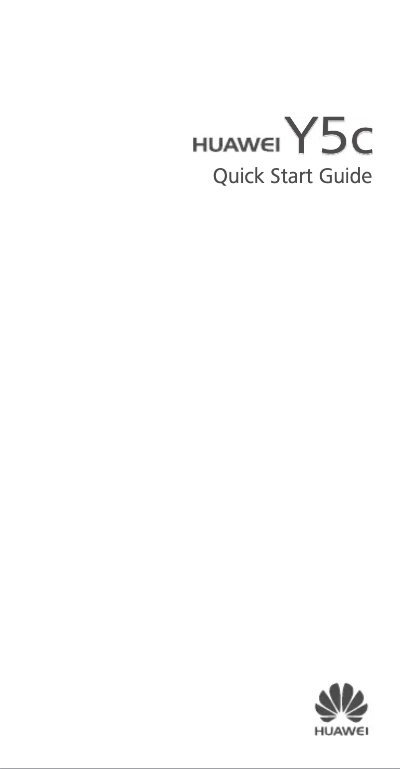 Página 1 del manual Manual de usuario Huawei Y5c