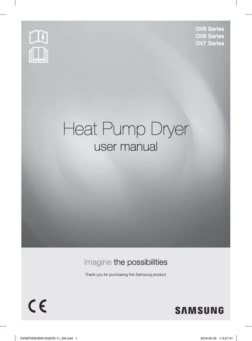 Página 1 del manual Manual de usuario Samsung DV80F5EMHGW