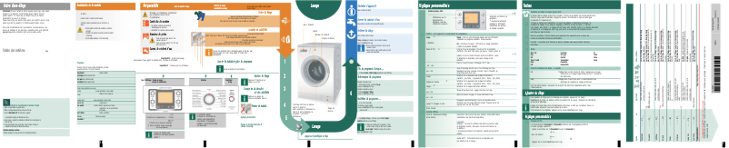 Image de la première page du manuel de l'appareil WAS287B2FF