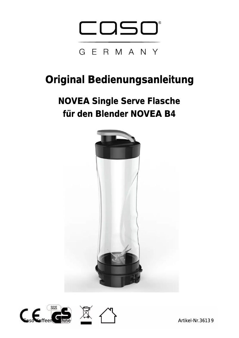 Página 1 del manual Manual de usuario Caso 3613