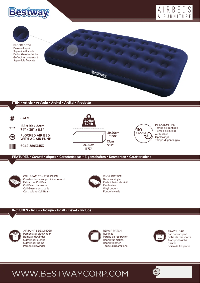 Image de la première page du manuel de l'appareil 67471