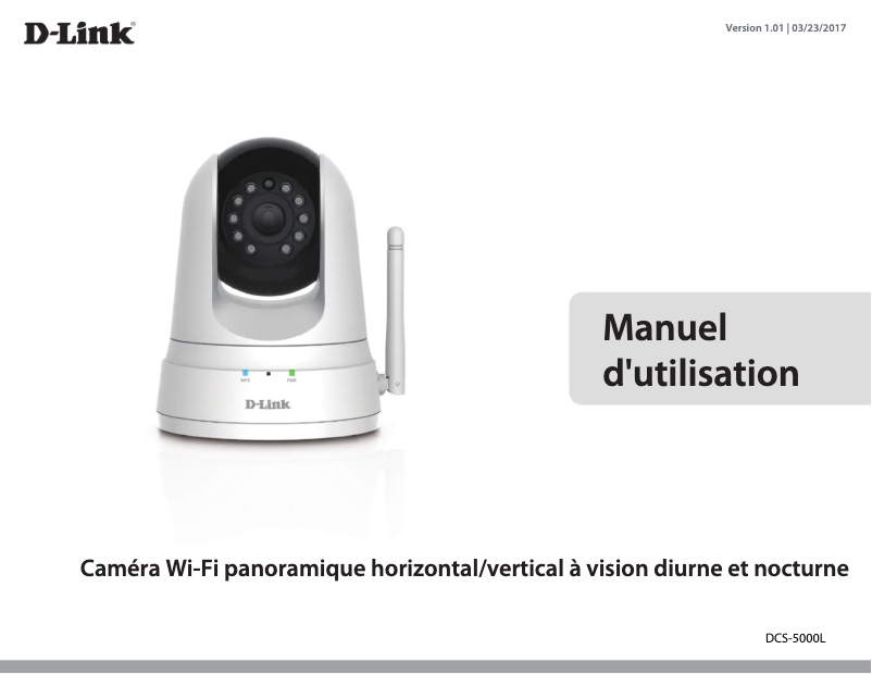 Page n°1 - Manuel utilisateur D-Link DCS-5000L