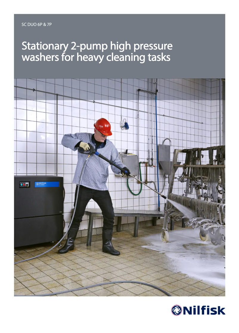 Page n°1 - Brochure Nilfisk SC DUO 6P