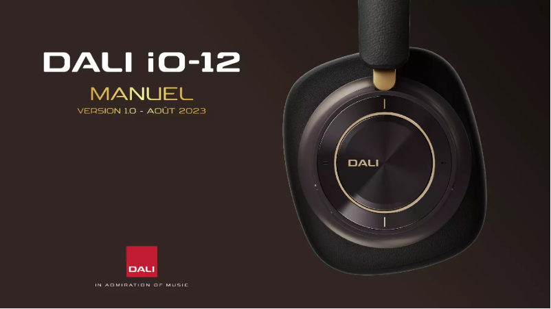 Page n°1 - Manuel utilisateur Dali iO-12