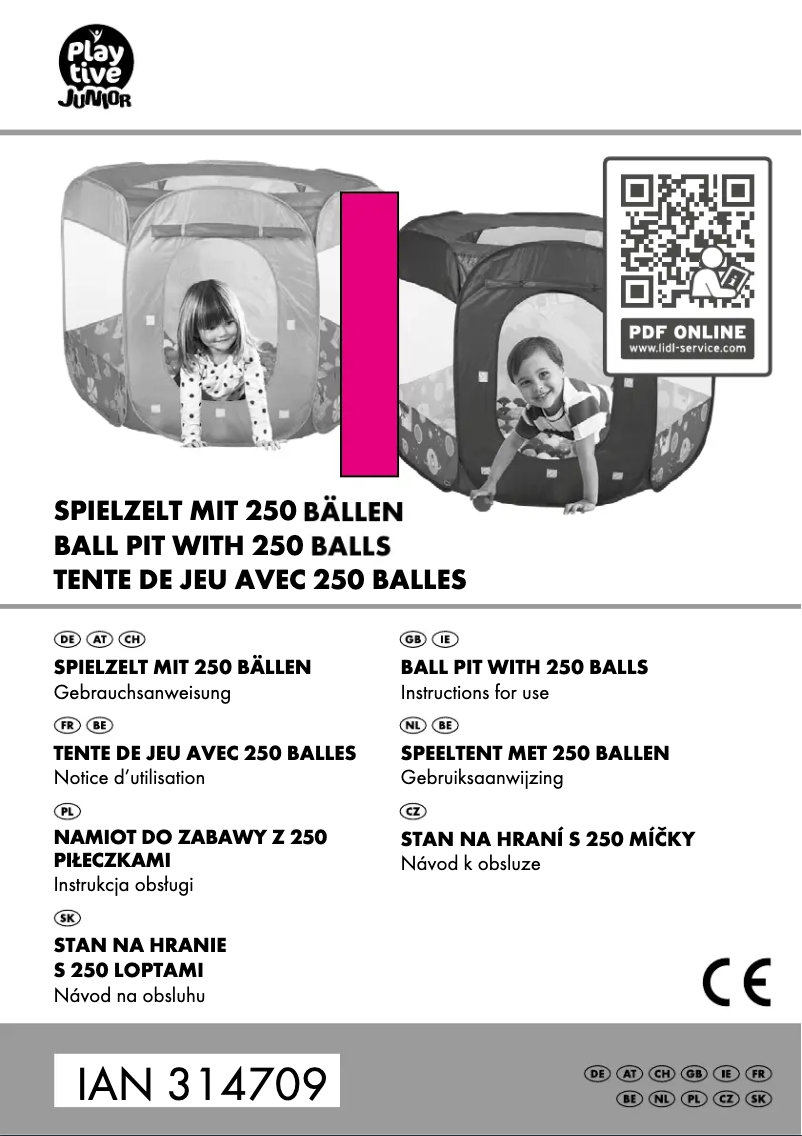 Página 1 del manual Manual de usuario Playtive IAN 314709