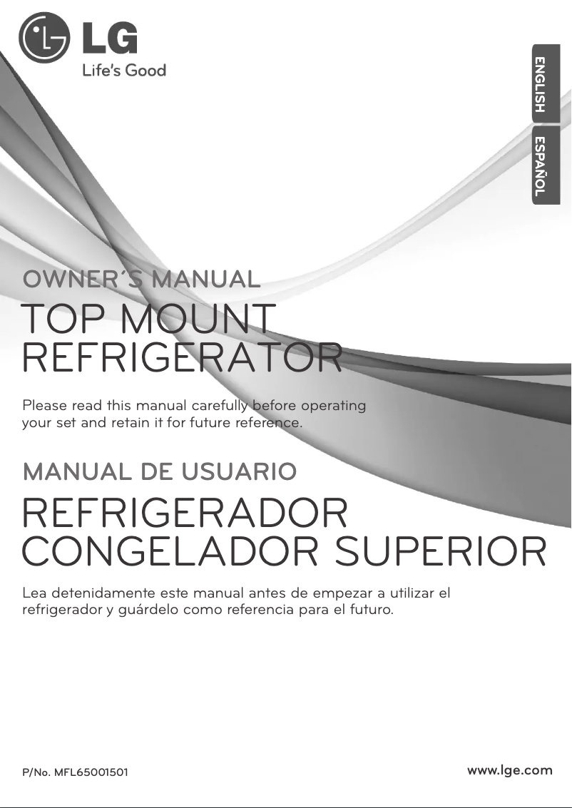 Page 1 de la notice Manuel utilisateur LG MB482ULV-G