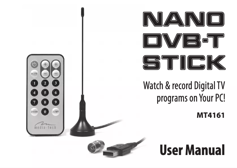 Page 1 de la notice Manuel utilisateur Media-Tech MT4161