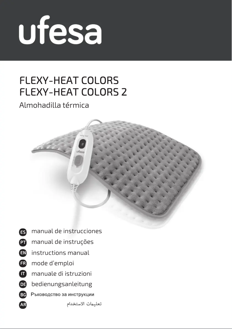 Page n°1 - Manuel utilisateur Ufesa Flexy Heat Colors