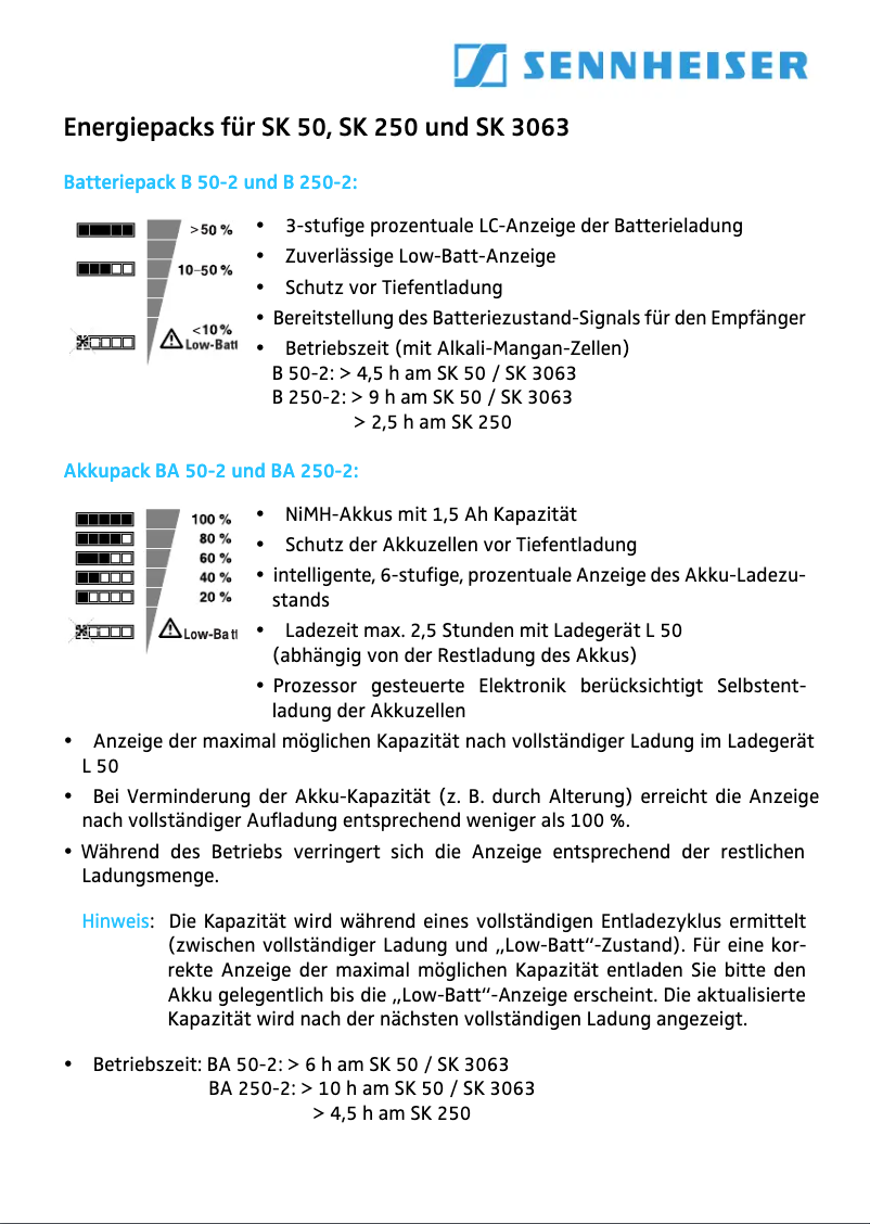 Image de la première page du manuel de l'appareil SK 3063