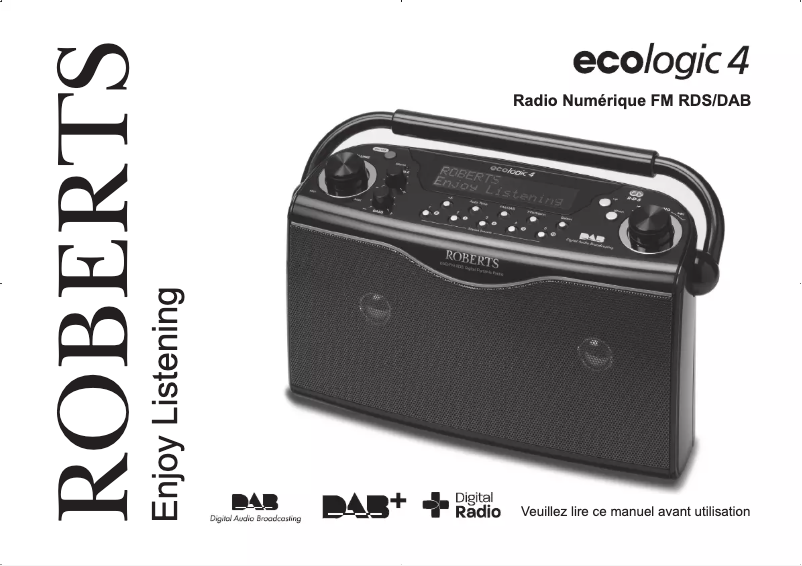 Page 1 de la notice Manuel utilisateur Roberts ECO4