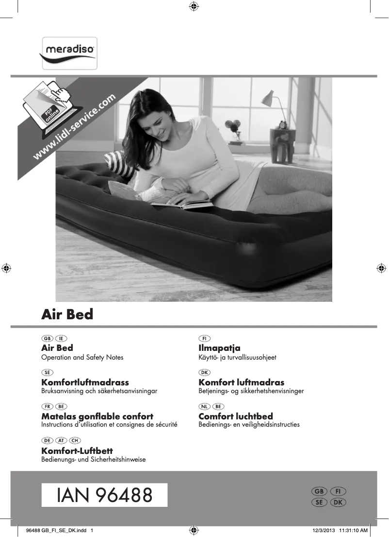 Image de la première page du manuel de l'appareil IAN 114256