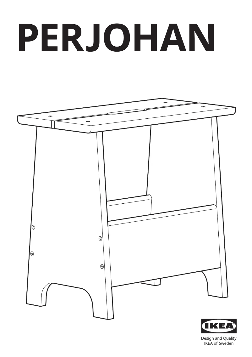 Image de la première page du manuel de l'appareil PERJOHAN 804.853.38