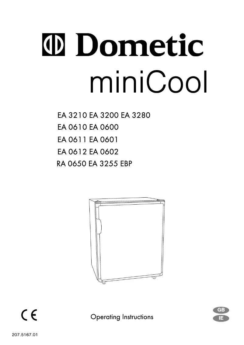 Página 1 del manual Manual de usuario Dometic MiniCool EA0610