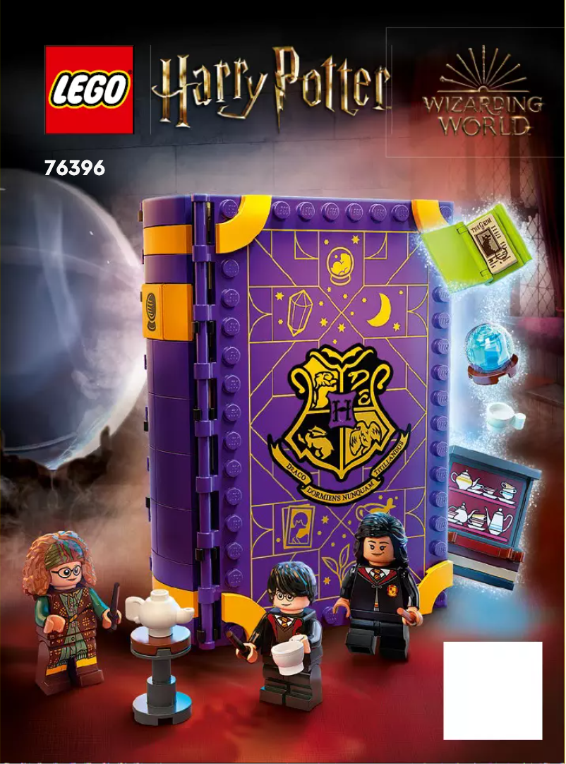 Page 1 de la notice Manuel utilisateur Lego Harry Potter 76396