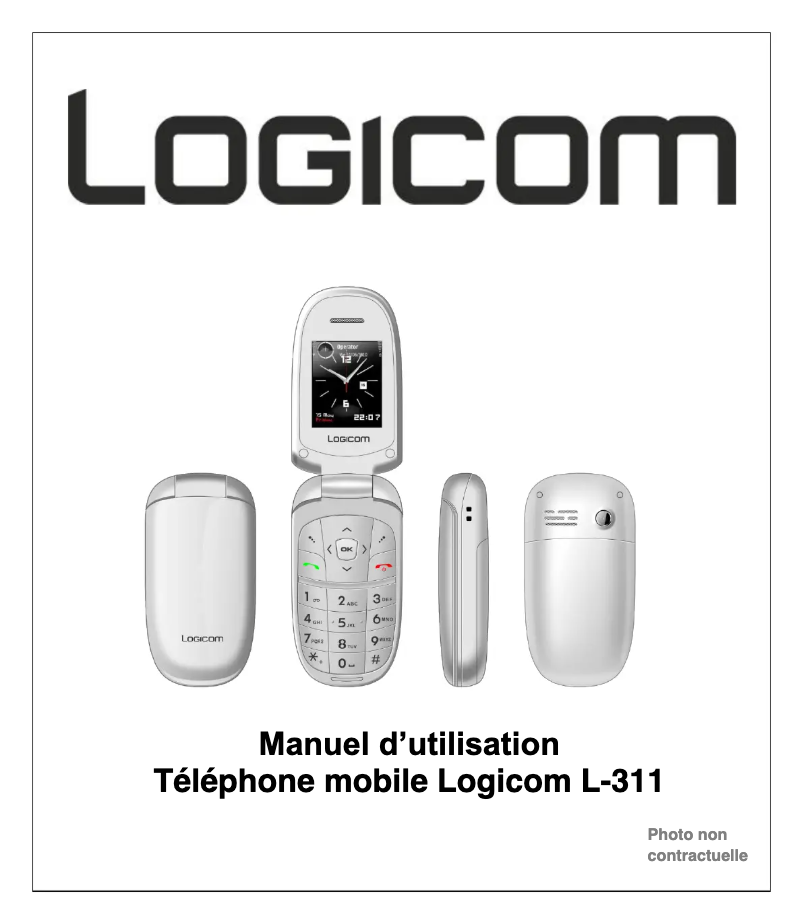 Page n°1 - Manuel utilisateur Logicom L-311