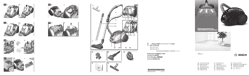 Image de la première page du manuel de l'appareil BGL2UAECO