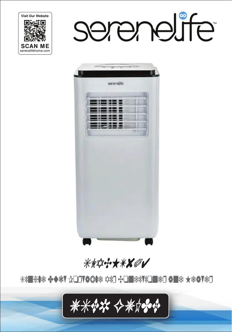 Page 1 de la notice Manuel utilisateur SereneLife SLACHT804