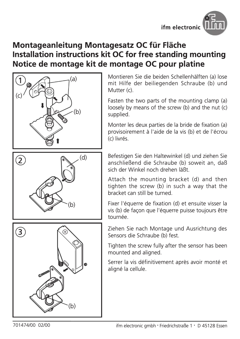 Page n°1 - Manuel utilisateur IFM E20898