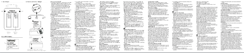 Page 1 de la notice Manuel utilisateur Hähnel 1000 595.0