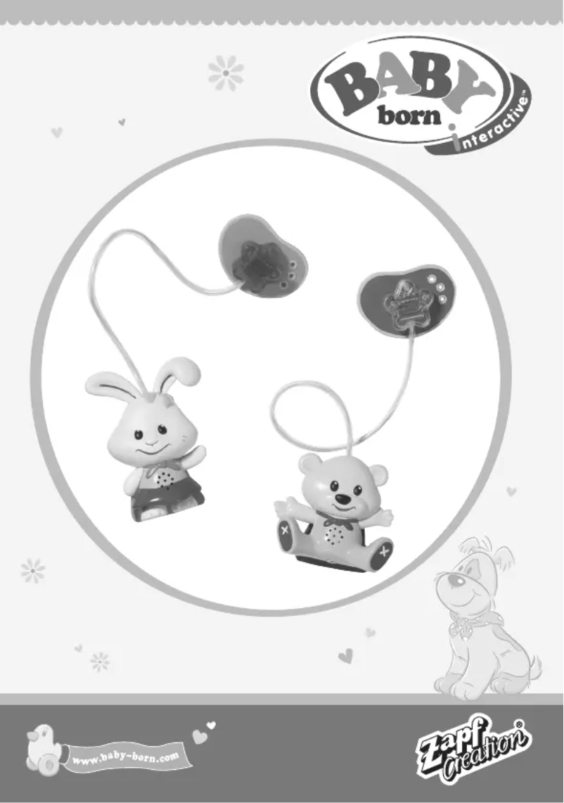 Page 1 de la notice Manuel utilisateur BABY born 819258