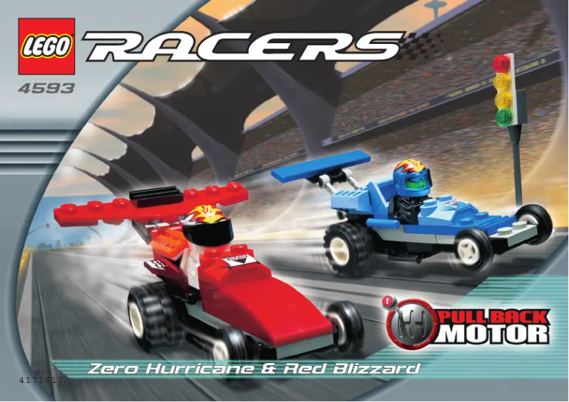 Page n°1 - Manuel utilisateur Lego Zero Hurricane & Red Blizzard