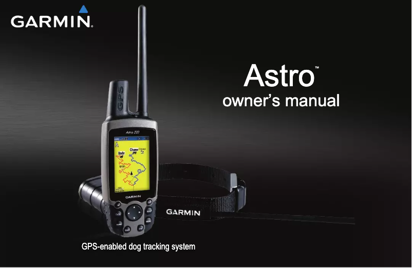 Page 1 de la notice Manuel utilisateur Garmin DC 30