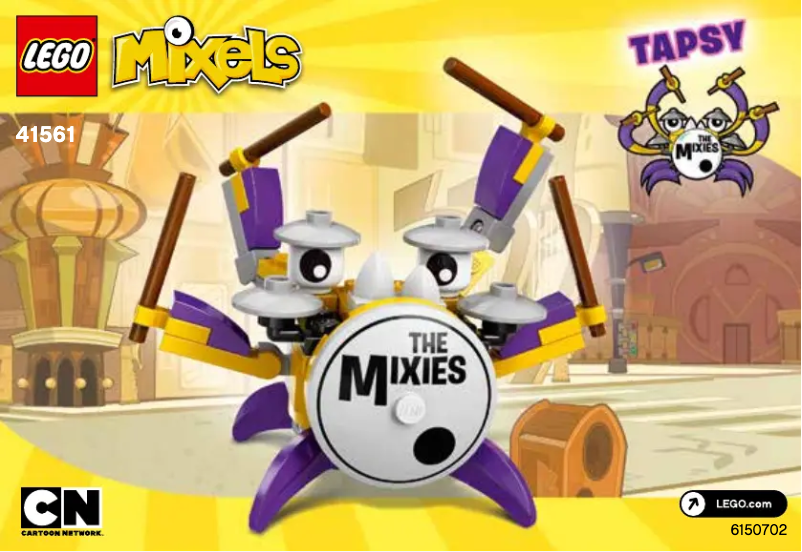 Page 1 de la notice Manuel utilisateur Lego Mixels 41561