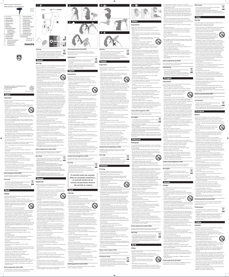 Page n°1 - Manuel utilisateur Philips 5000 Series BHD510
