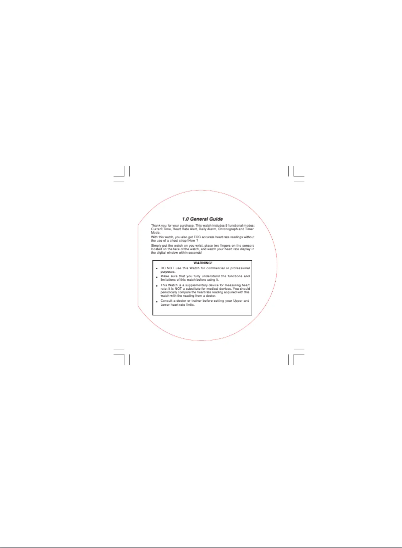 Page n°1 - Manuel utilisateur TFA 42.7006