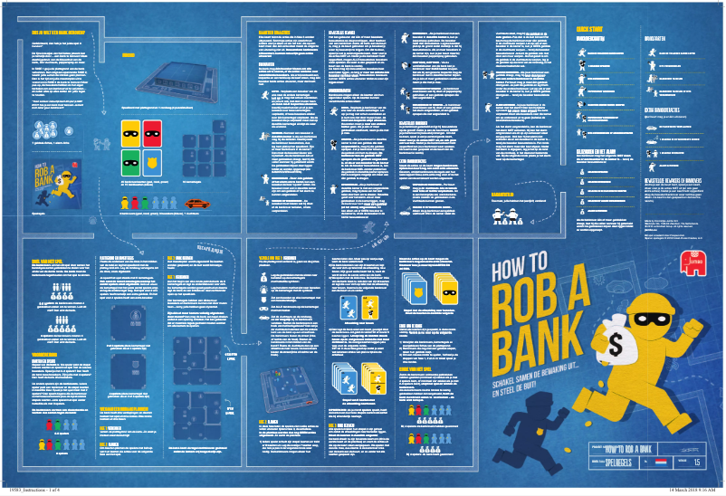 Page 1 de la notice Manuel utilisateur Jumbo How to Rob a Bank