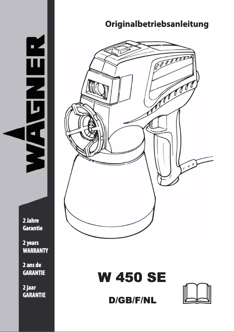 Page n°1 - Manuel utilisateur Wagner W 450 SE