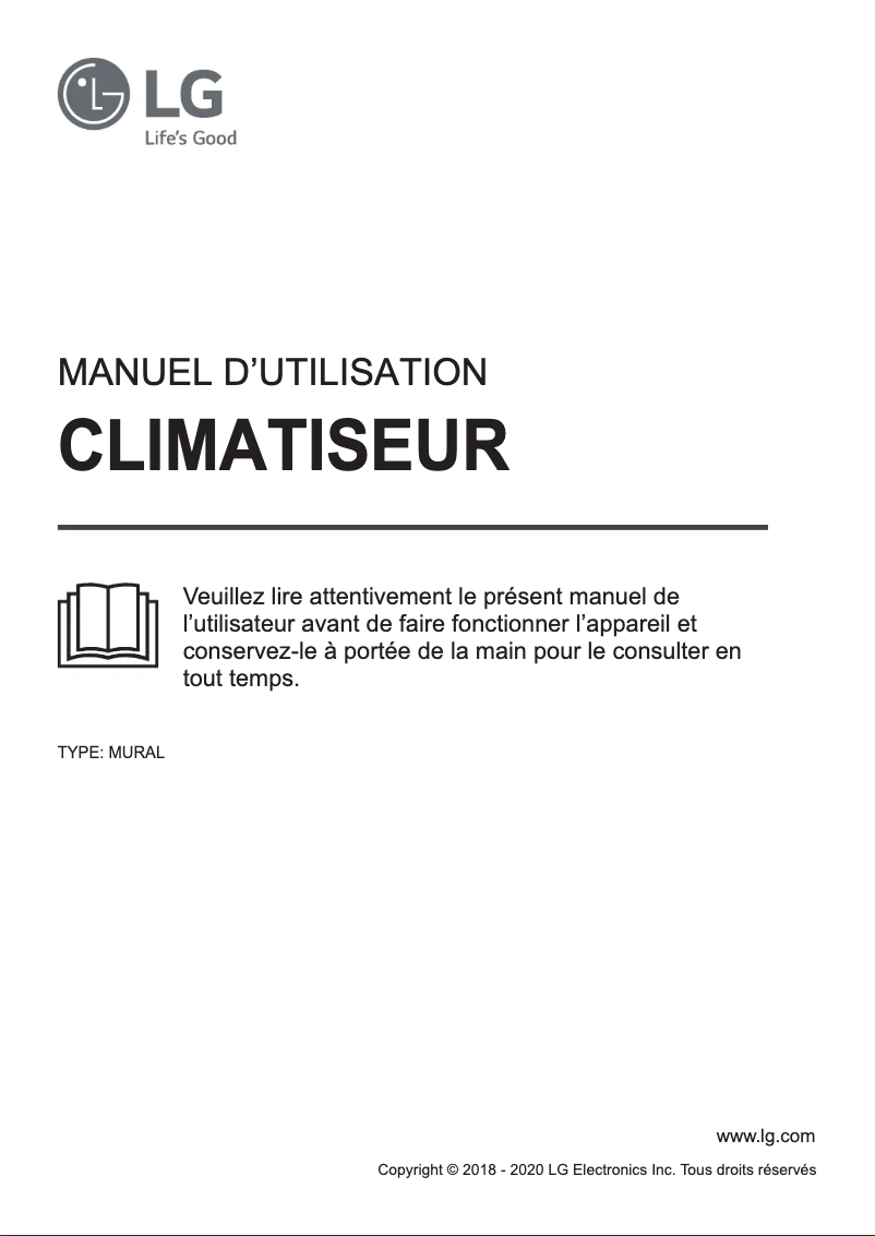 Page n°1 - Manuel utilisateur LG LSN303HLV