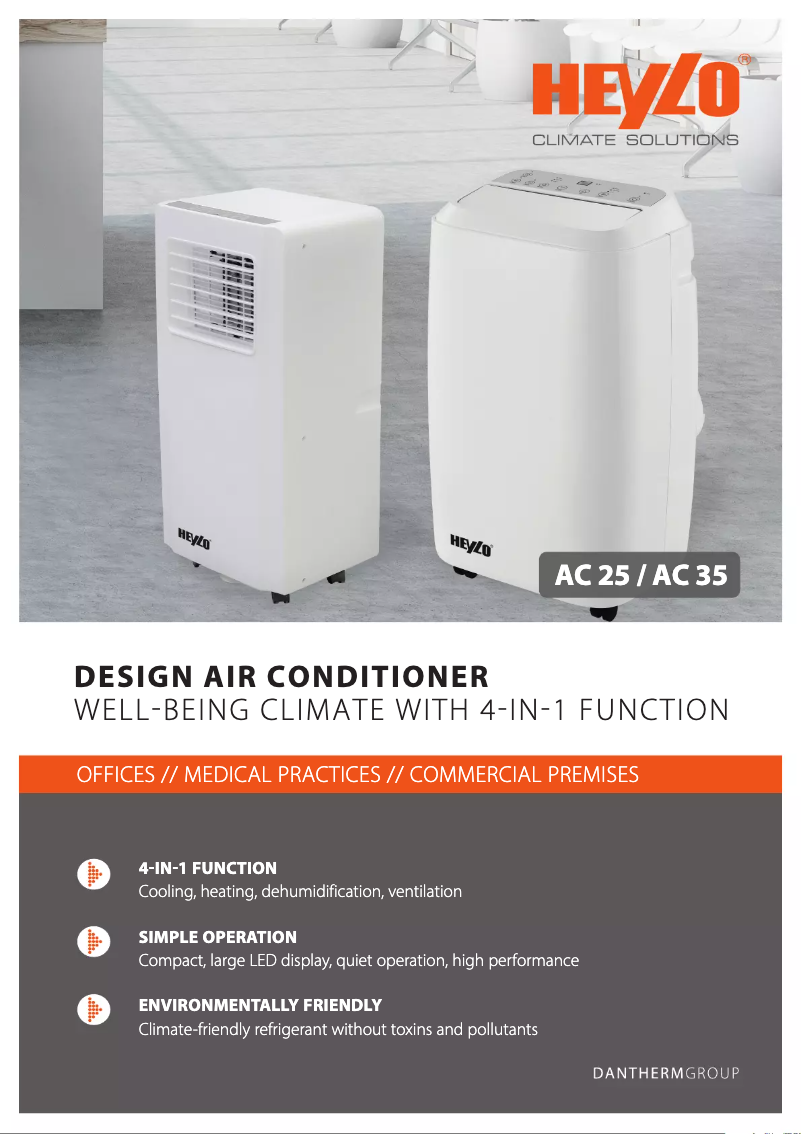 Image de la première page du manuel de l'appareil AC 25