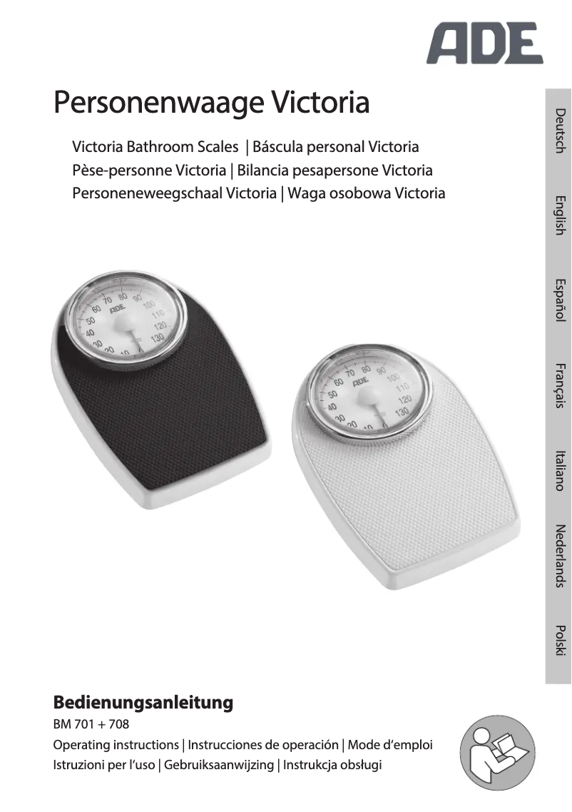 Page n°1 - Manuel utilisateur ADE Victoria BM 701