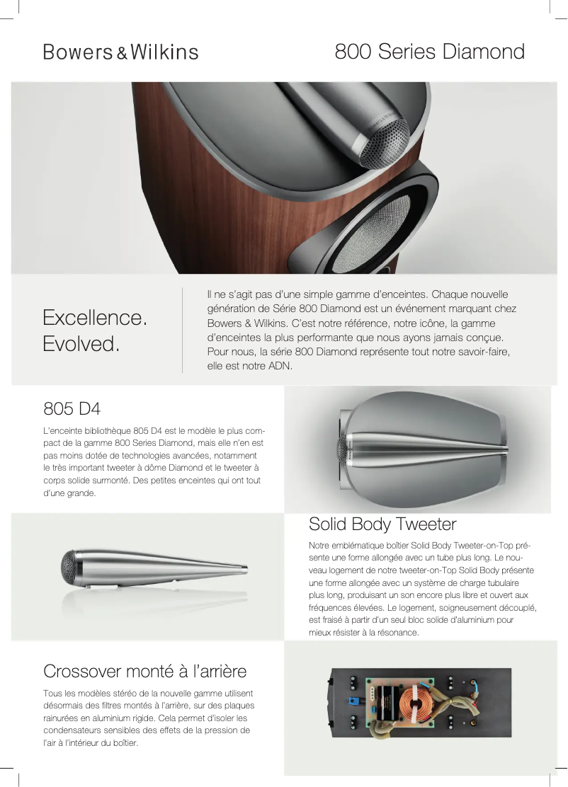 Image de la première page du manuel de l'appareil 805 D4