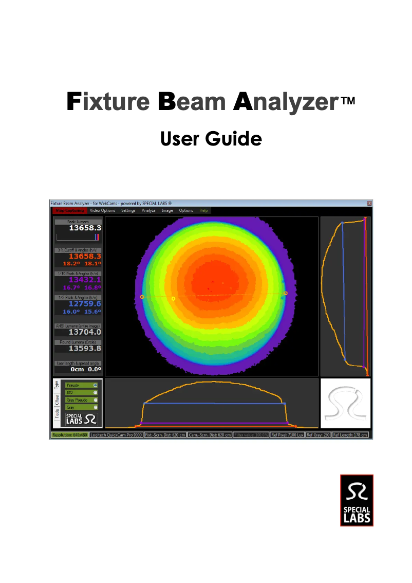 Página 1 del manual Manual de usuario Martin Fixture Beam Analyzer