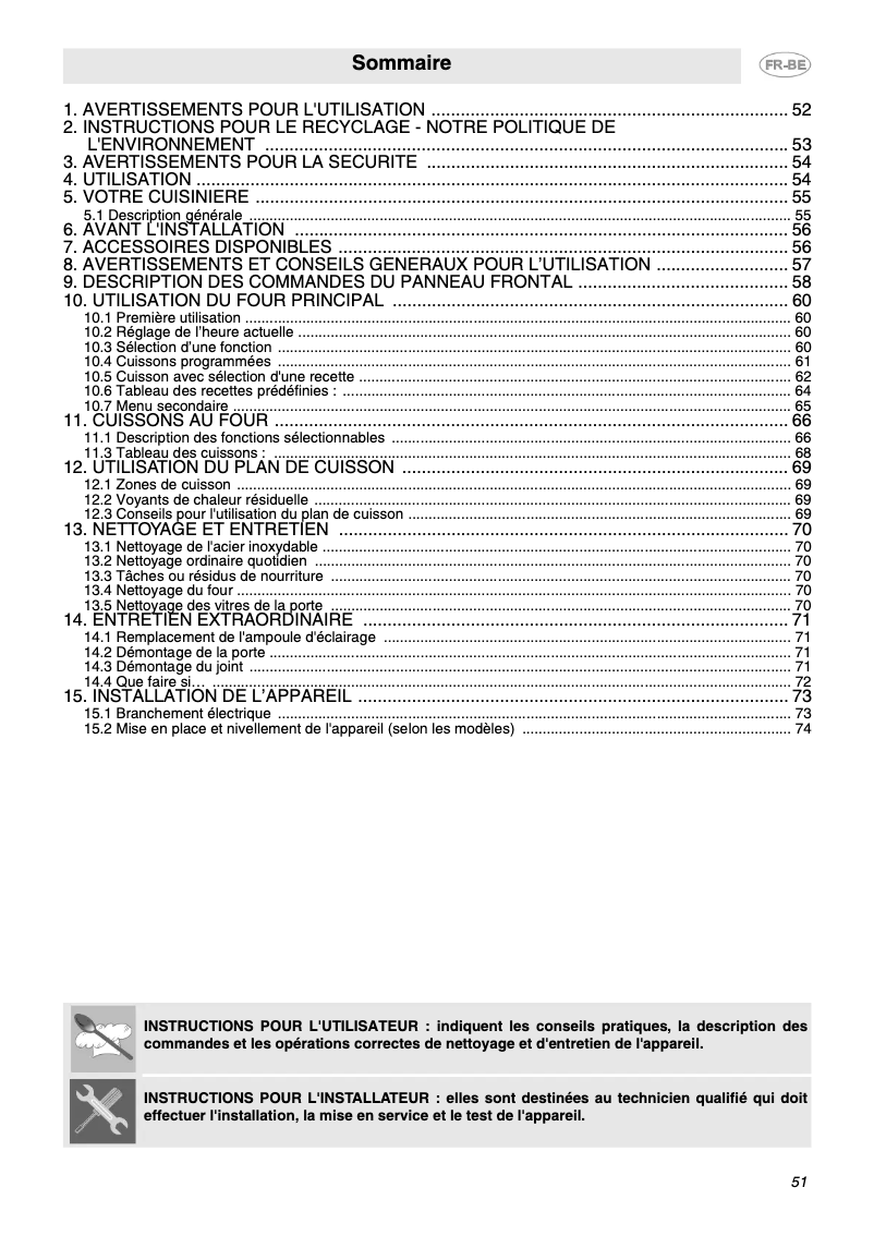 Image de la première page du manuel de l'appareil CE6CMX