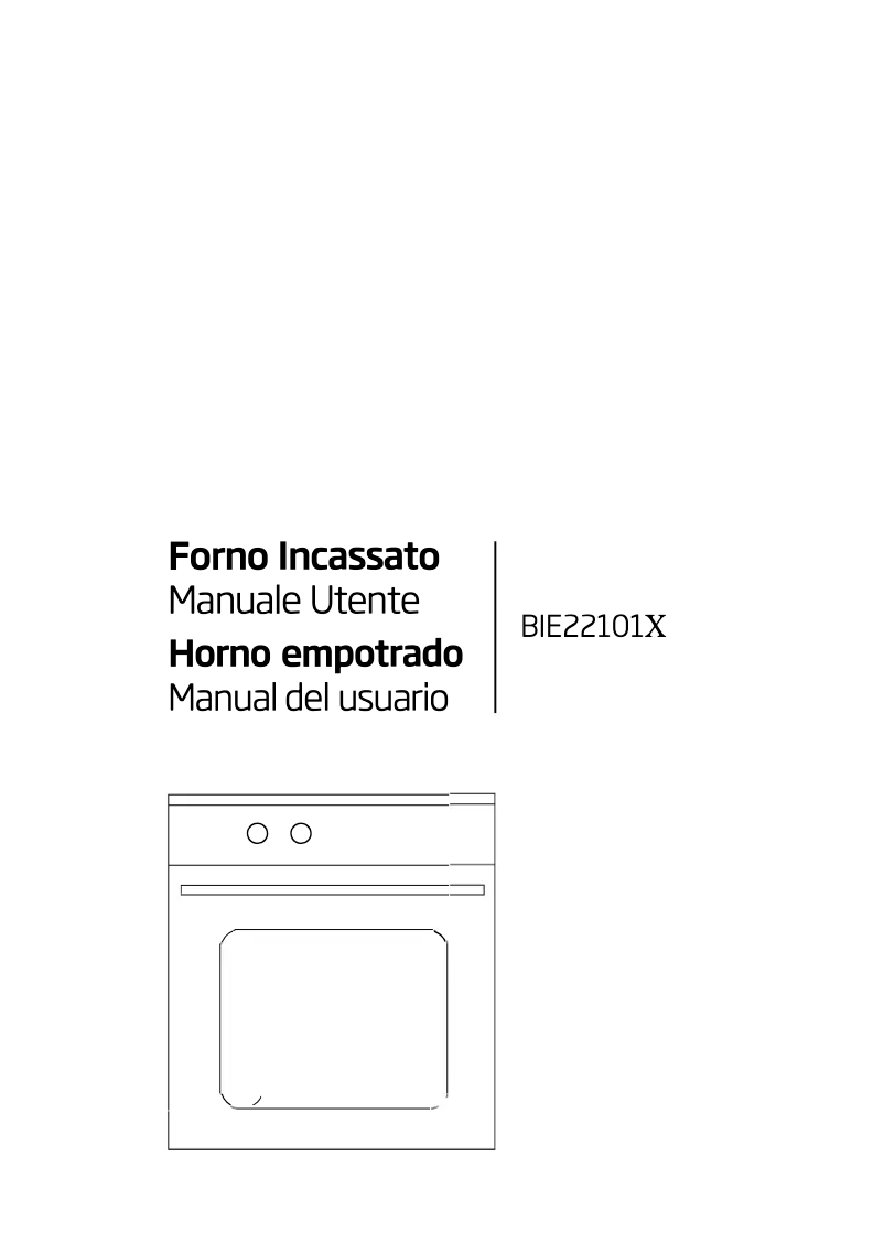 Page n°1 - Manuel utilisateur Beko BIE110X