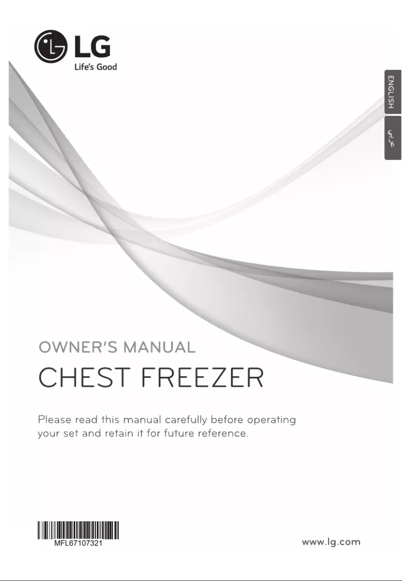 Page 1 de la notice Manuel utilisateur LG LTT1041BBW1