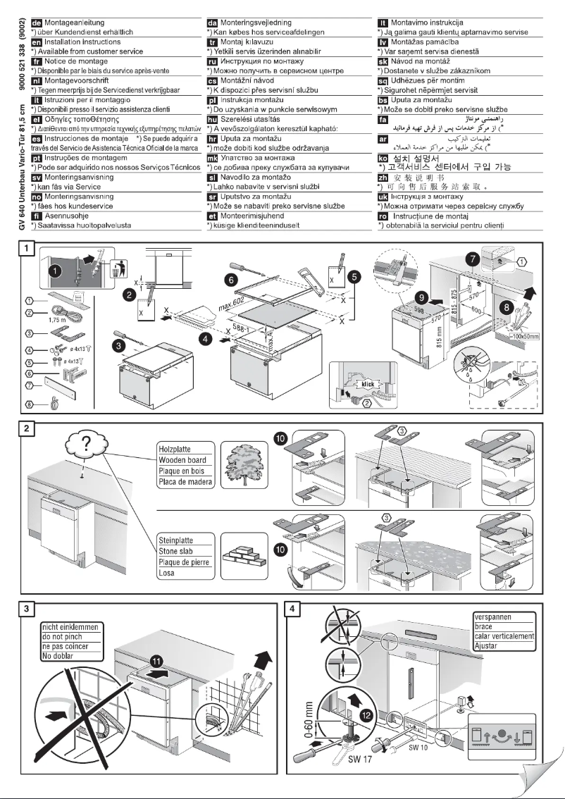 Page n°1 - Manuel utilisateur Siemens SN38M465DE