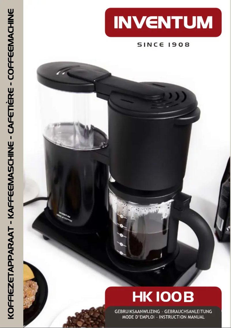 Page n°1 - Manuel utilisateur Inventum HK100B