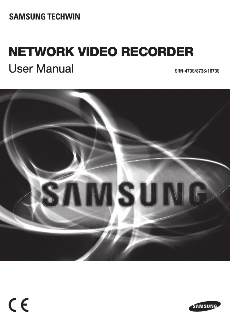 Page 1 de la notice Manuel utilisateur Samsung SRN-873S