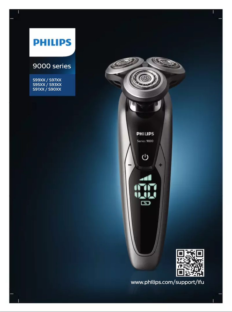 Page 1 de la notice Manuel utilisateur Philips SHAVER Series 9000 S9181