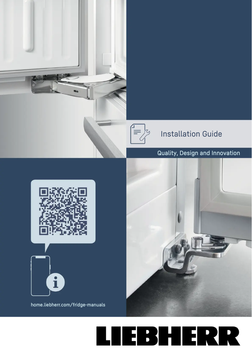 Page n°1 - Guide d'installation Liebherr IFNc 3553