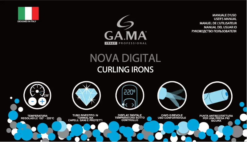 Page 1 de la notice Manuel utilisateur GA.MA Nova 25