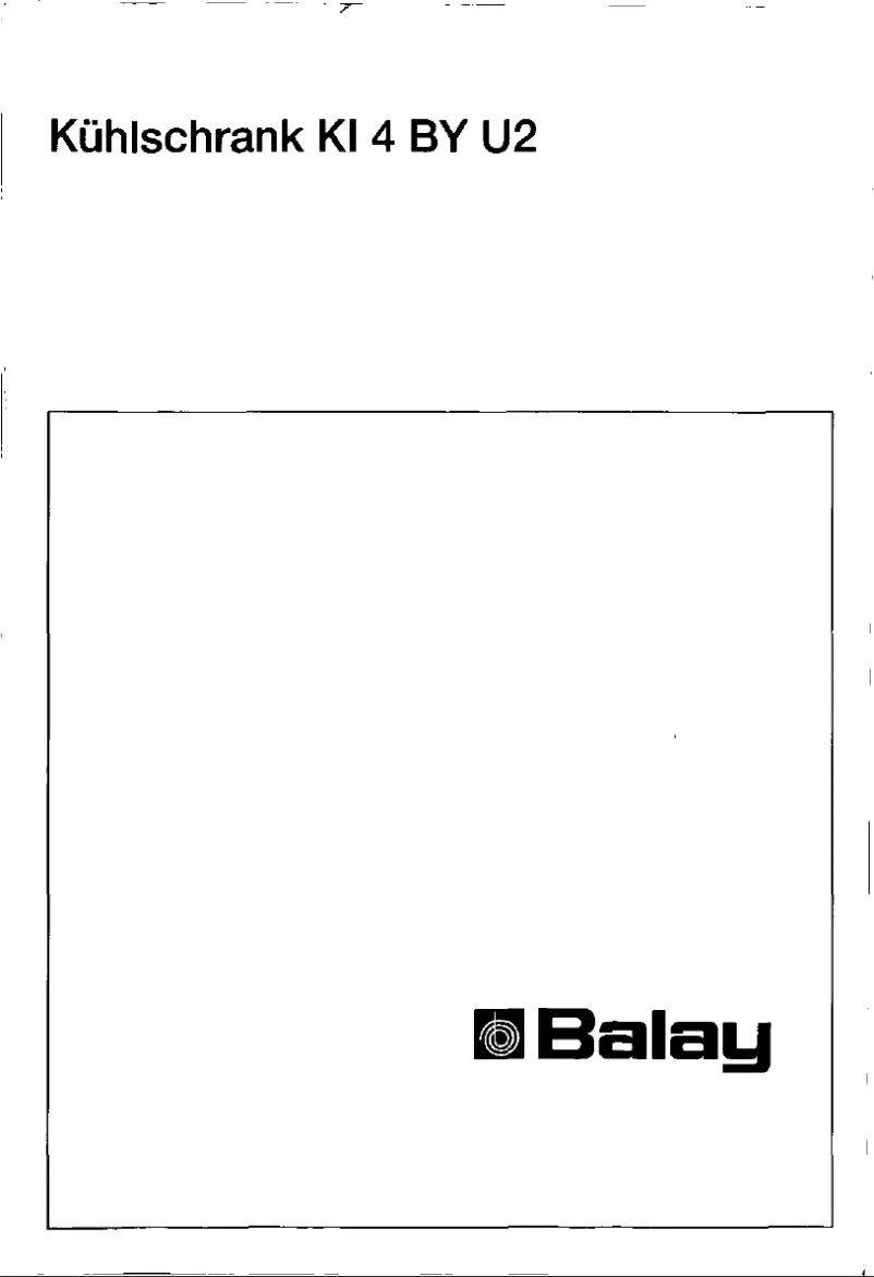 Page 1 de la notice Manuel utilisateur Balay KI 4 BYU 3