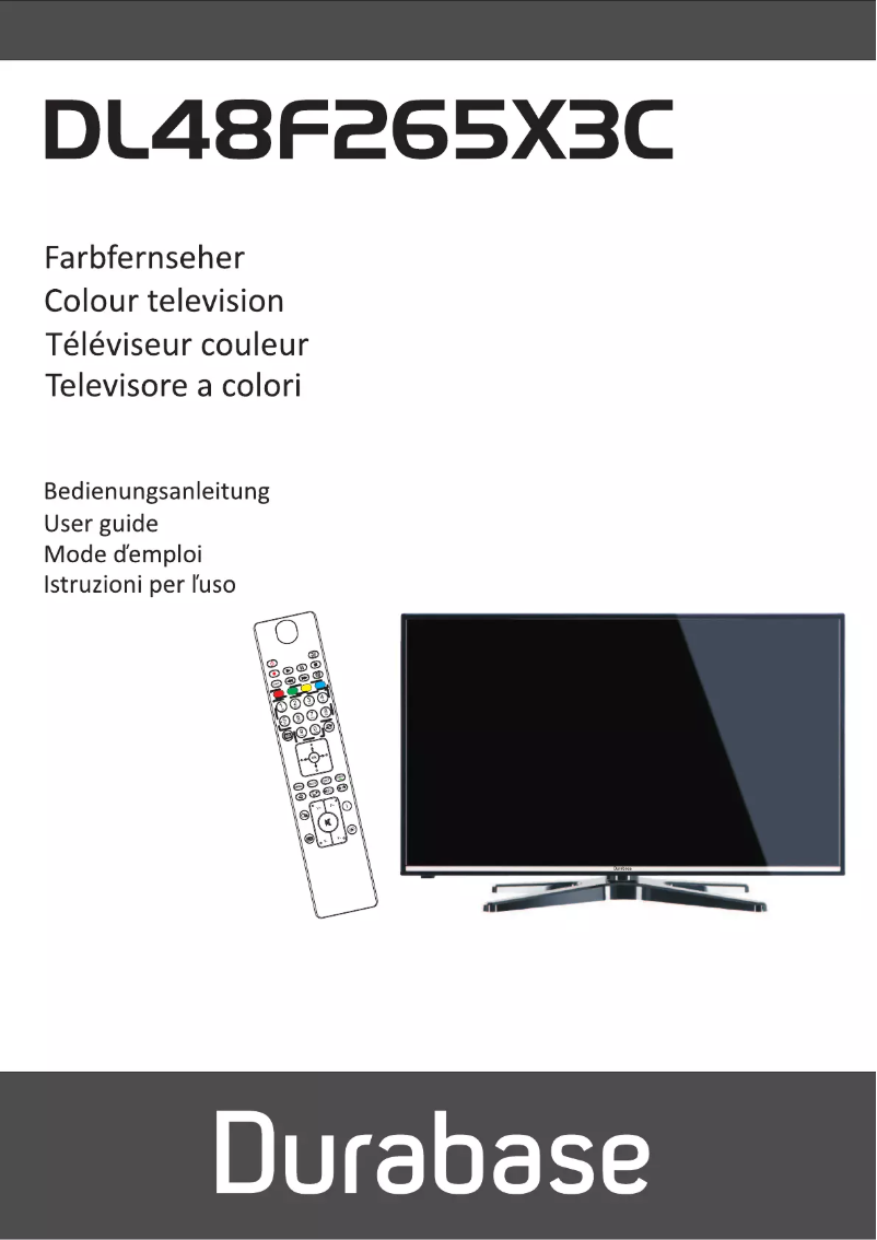 Page 1 de la notice Manuel utilisateur Durabase DL39F265X3C