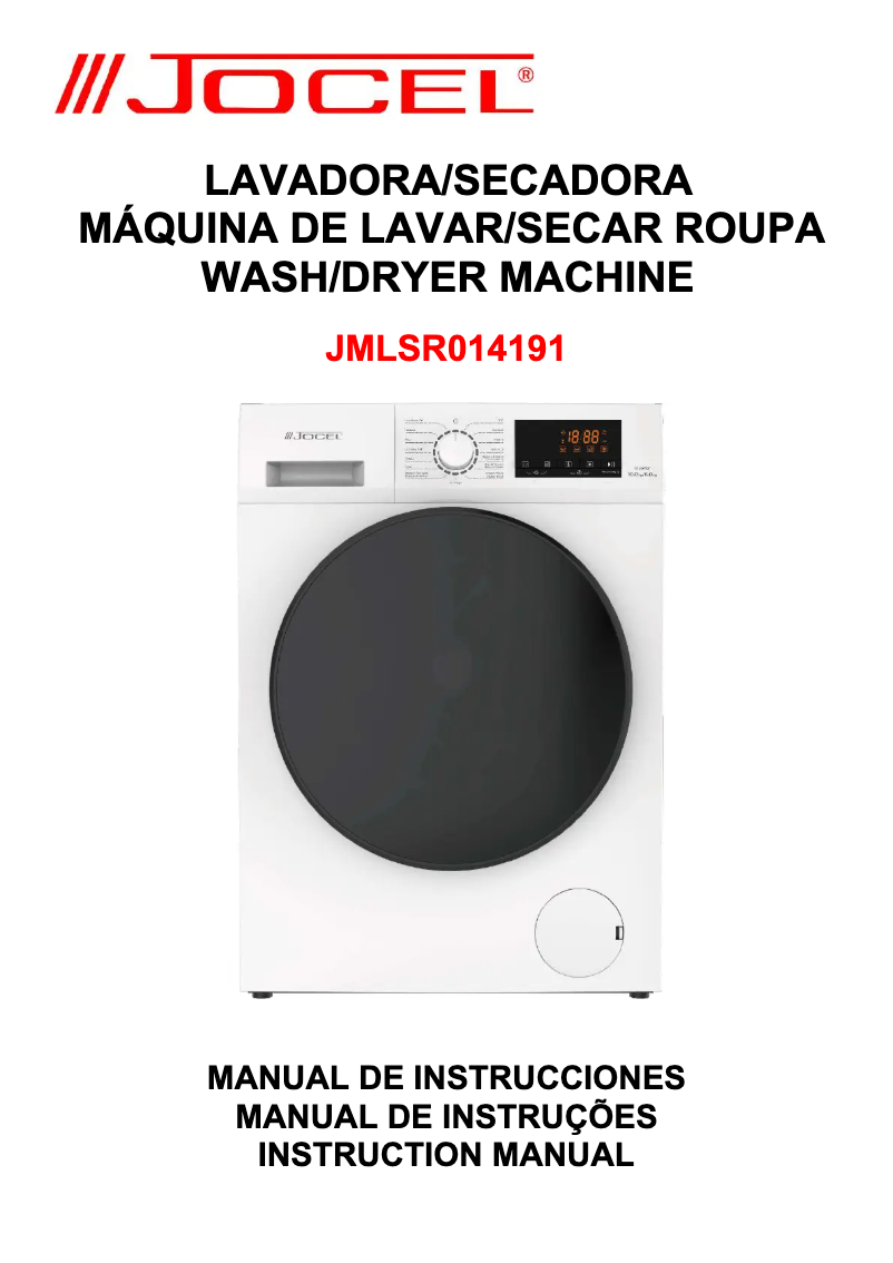 Page 1 de la notice Manuel utilisateur Jocel JMLSR014191